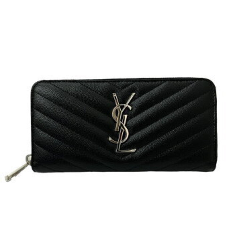 SAINT LAURENT Monogram Roundship Wallet